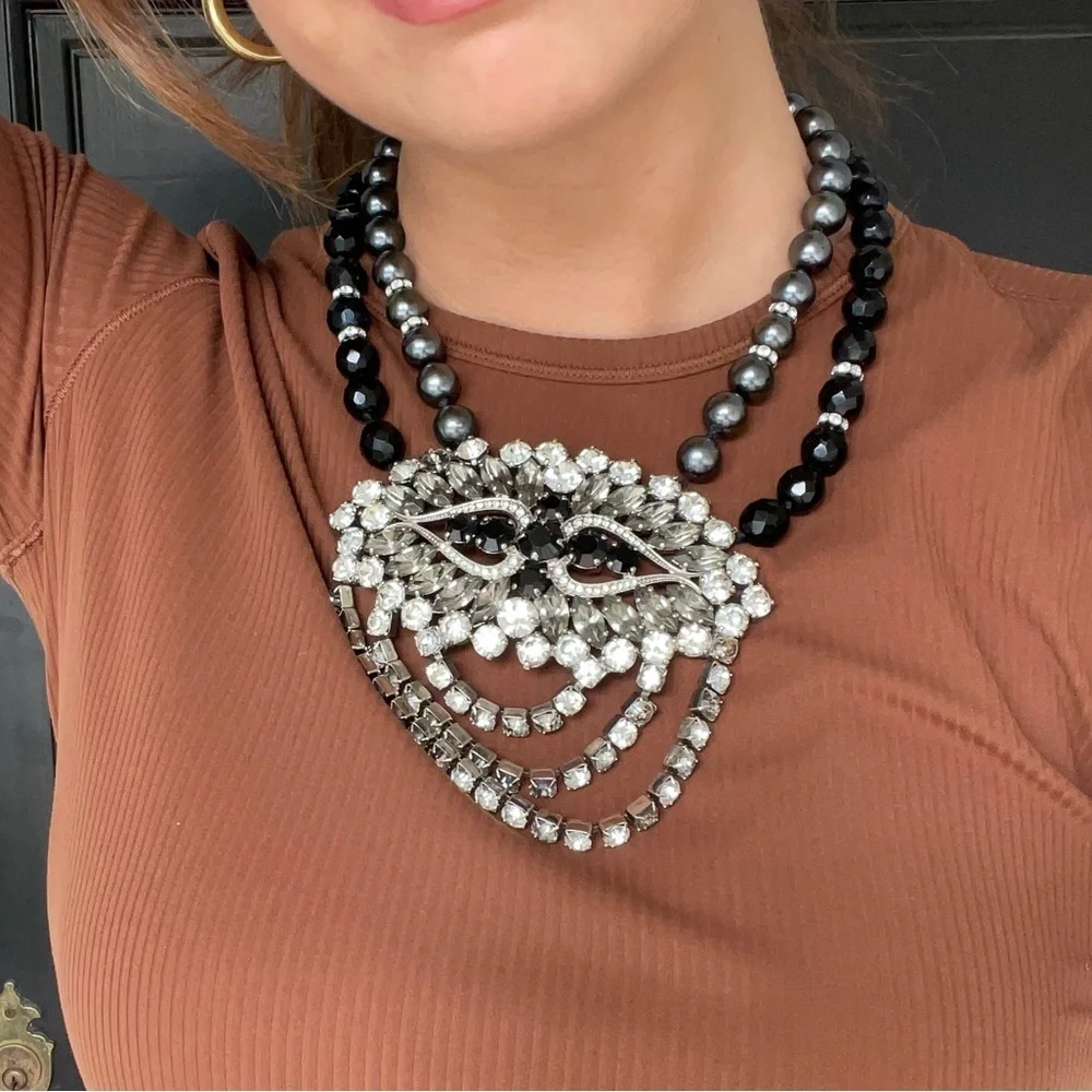Caribbean costume jewelry necklace